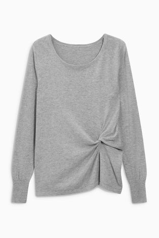 Twist Front Sweater